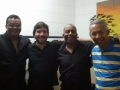 Show em Barueri (SP) com Fabinho Zabumbão, Curisco e o mestre da sanfona.